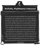 Mollokh's lore from the Community God Contest.